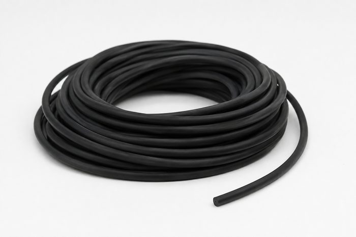 FITCO black rubber sealing cord — extruded, sold to length